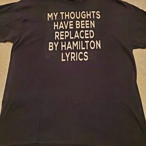 Graphic T-Shirt with Hamilton Lyrics